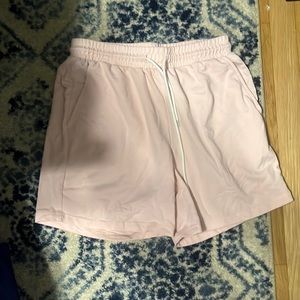 Pink shorts 5 inch inseam Size S